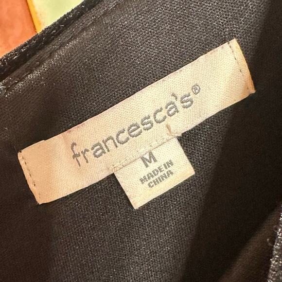 Francesca's Velvet Floral Mini Dress | Medium | MSRP $89 - Picture 4 of 5